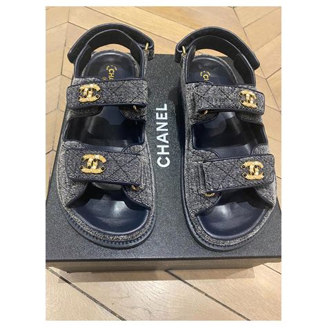 chanel dad sandals with socks|chanel dad sandals for sale.